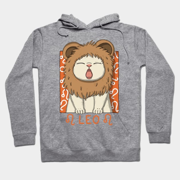 Leo Neko Hoodie by Japanese Neko